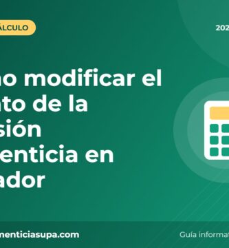 Cómo modificar el monto de la pensión alimenticia en Ecuador