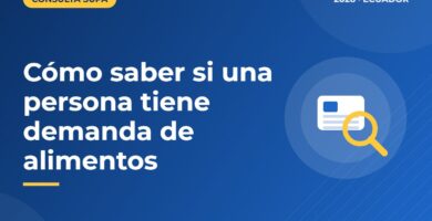 Cómo saber si una persona tiene demanda de alimentos