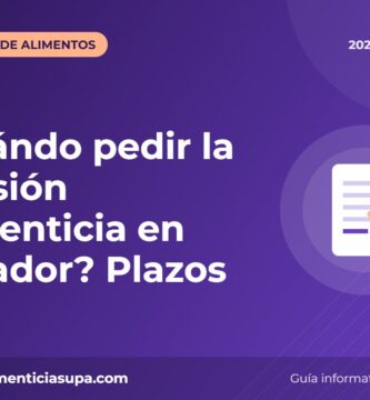 ¿Cuándo pedir la pensión alimenticia en Ecuador? Plazos