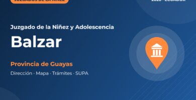 Juzgado de la Niñez y Adolescencia en Balzar