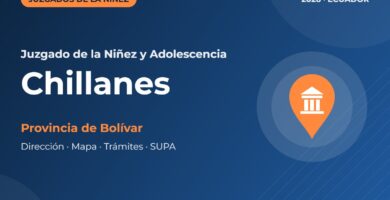 Juzgado de la Niñez y Adolescencia en Chillanes