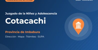 Juzgado de la Niñez y Adolescencia en Cotacachi