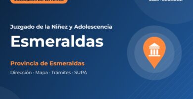 Juzgado de la Niñez y Adolescencia en Esmeraldas