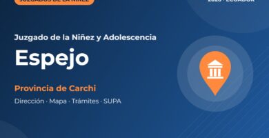 Juzgado de la Niñez y Adolescencia en Espejo