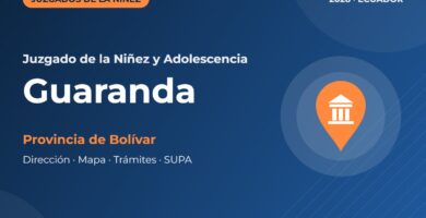 Juzgado de la Niñez y Adolescencia en Guaranda