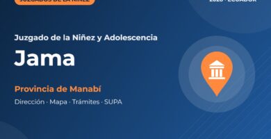 Juzgado de la Niñez y Adolescencia en Jama