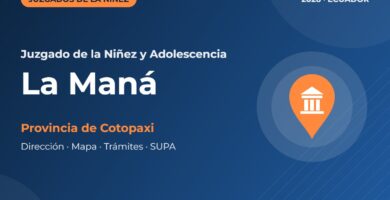 Juzgado de la Niñez y Adolescencia en La Maná