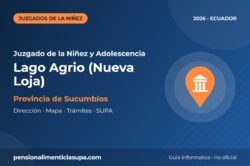 Juzgado de la Niñez y Adolescencia en Lago Agrio (Nueva Loja)