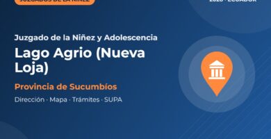 Juzgado de la Niñez y Adolescencia en Lago Agrio (Nueva Loja)