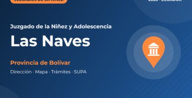 Juzgado de la Niñez y Adolescencia en Las Naves