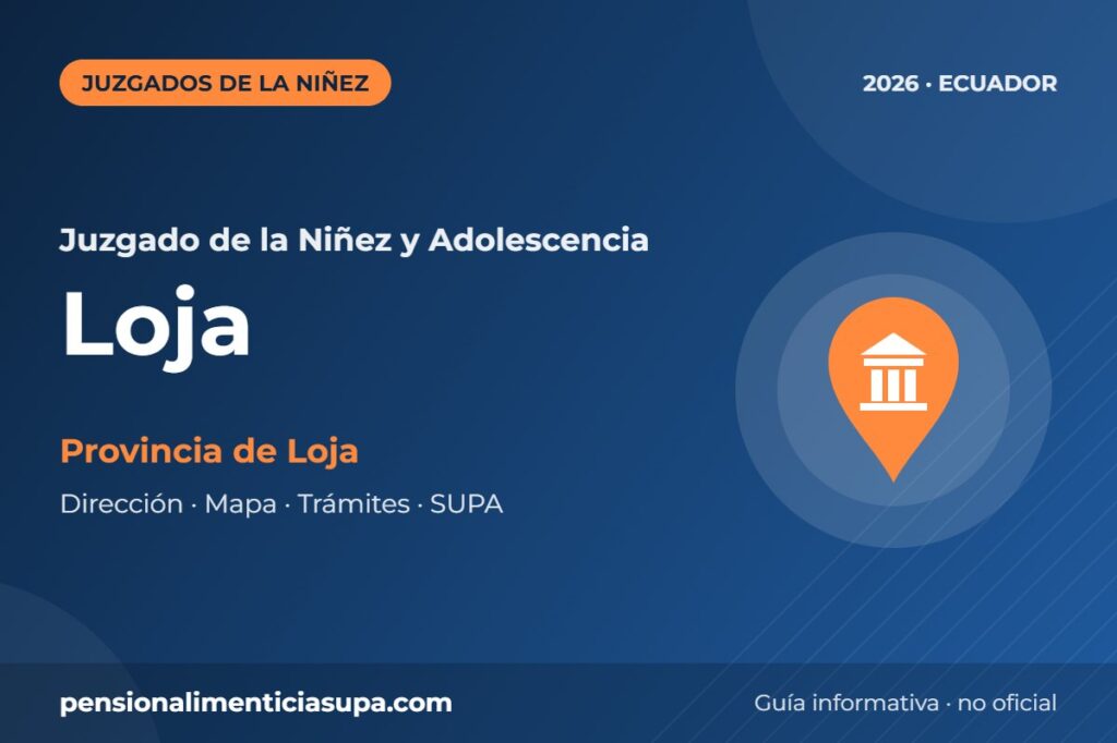 Juzgado de la Niñez y Adolescencia en Loja