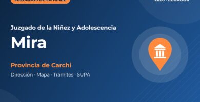 Juzgado de la Niñez y Adolescencia en Mira