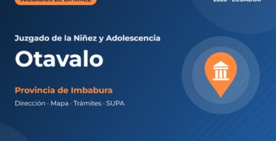 Juzgado de la Niñez y Adolescencia en Otavalo