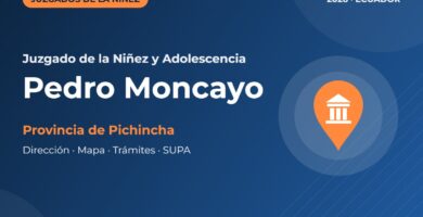 Juzgado de la Niñez y Adolescencia en Pedro Moncayo