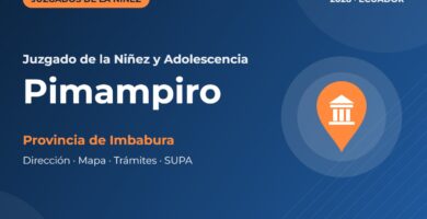 Juzgado de la Niñez y Adolescencia en Pimampiro