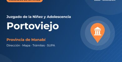 Juzgado de la Niñez y Adolescencia en Portoviejo