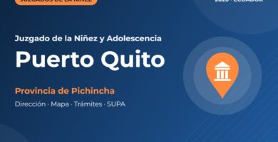 Juzgado de la Niñez y Adolescencia en Puerto Quito