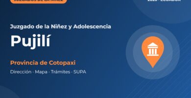 Juzgado de la Niñez y Adolescencia en Pujilí