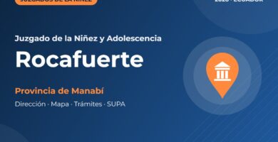 Juzgado de la Niñez y Adolescencia en Rocafuerte
