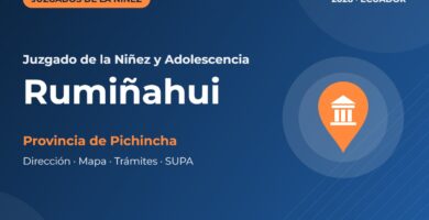 Juzgado de la Niñez y Adolescencia en Rumiñahui