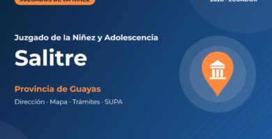 Juzgado de la Niñez y Adolescencia en Salitre