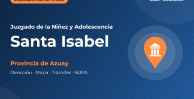 Juzgado de la Niñez y Adolescencia en Santa Isabel