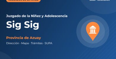 Juzgado de la Niñez y Adolescencia en Sig Sig