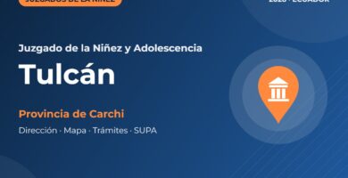 Juzgado de la Niñez y Adolescencia en Tulcán